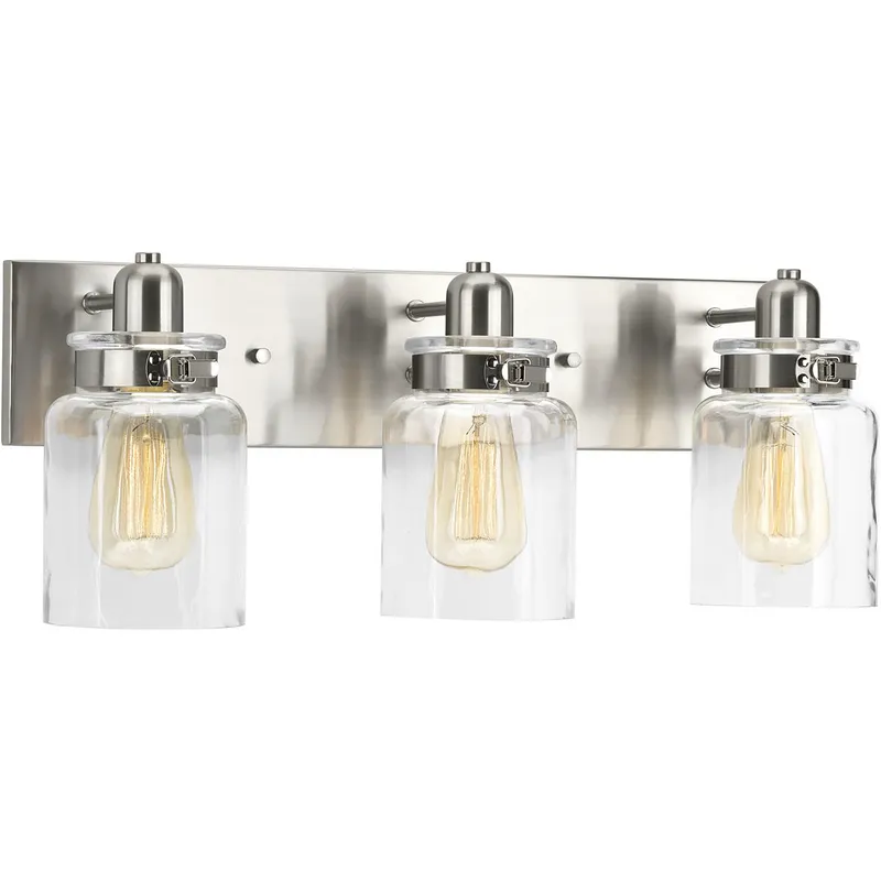 Buckley 3 Light 22 inch Brushed Nickel Bath Vanity Wall Light