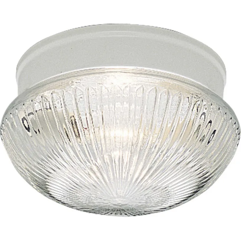 Ignatius 2 Light 9.5 inch White Flush Mount Ceiling Light