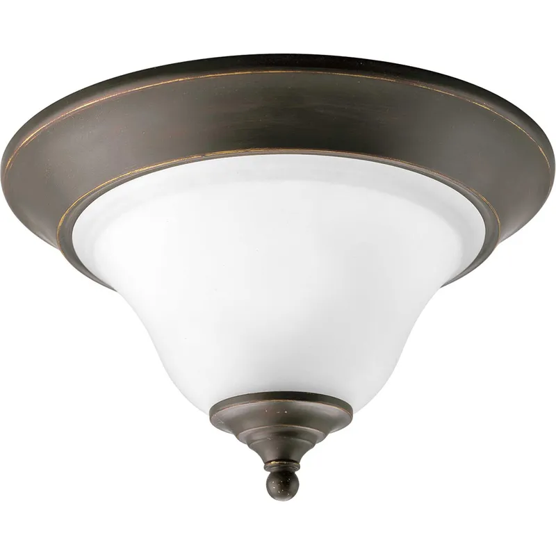Nerissa 1 Light 12.5 inch Antique Bronze Flush Mount Ceiling Light