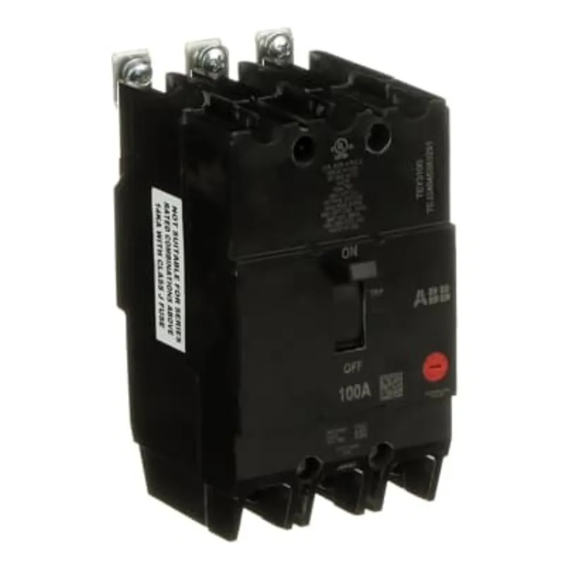 Breaker, Bolt On, 100A, 480/277VAC, 3P, Molded Case, 14kAIC
