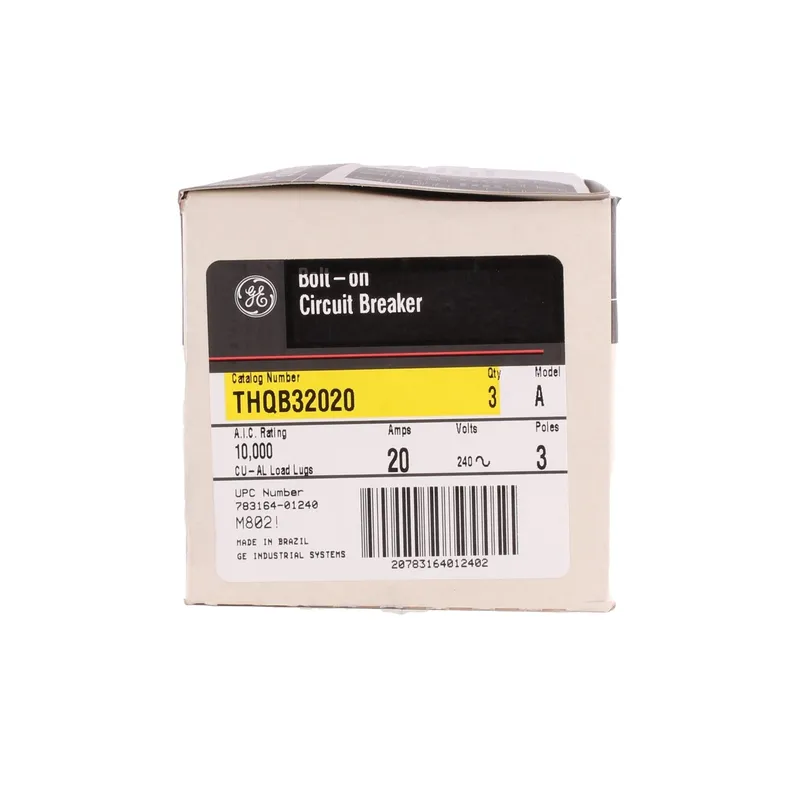 Breaker, 20A, 3P, 120/240V, Q-Line Series, 10 kAIC, Bolt-On