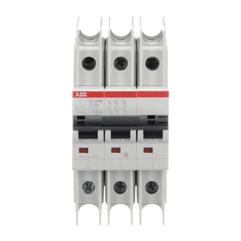 ABB SU203M-C3 UL489 MCB 3P C 3A 480