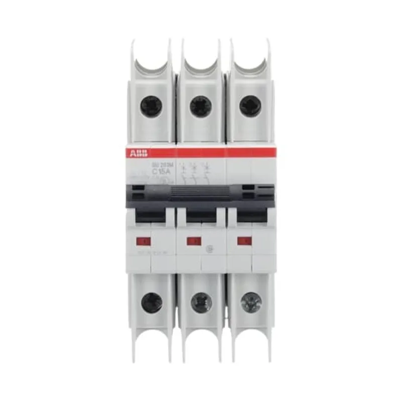 Breaker, Miniature, DIN Rail Mount, 3P, 15A, 277/480YVAC, 10kAIC
