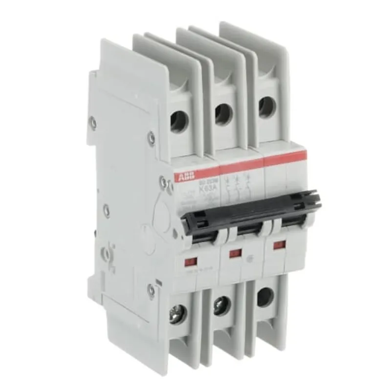 Miniature Circuit Breaker, DIN Rail Mount, 3 Pole
