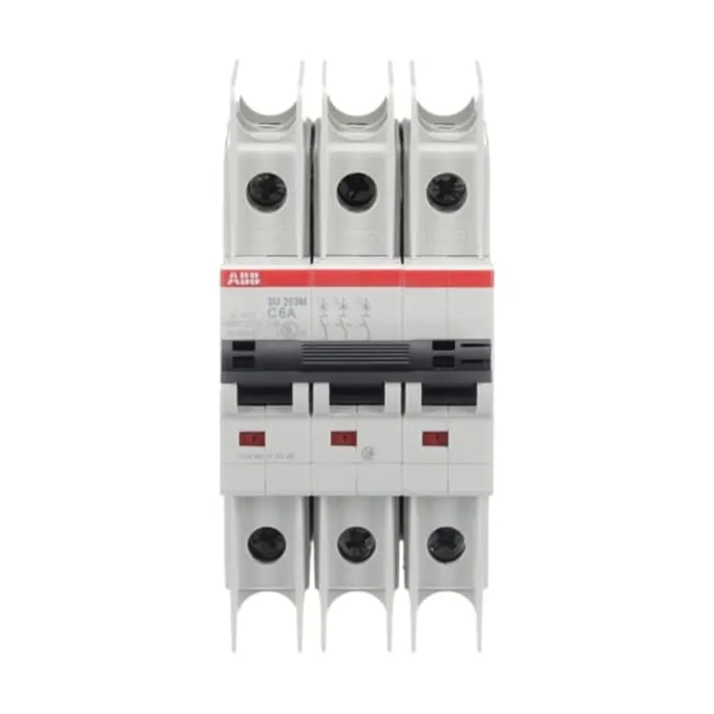 ABB SU203M-C6 UL489 MCB 3P C 6A 480