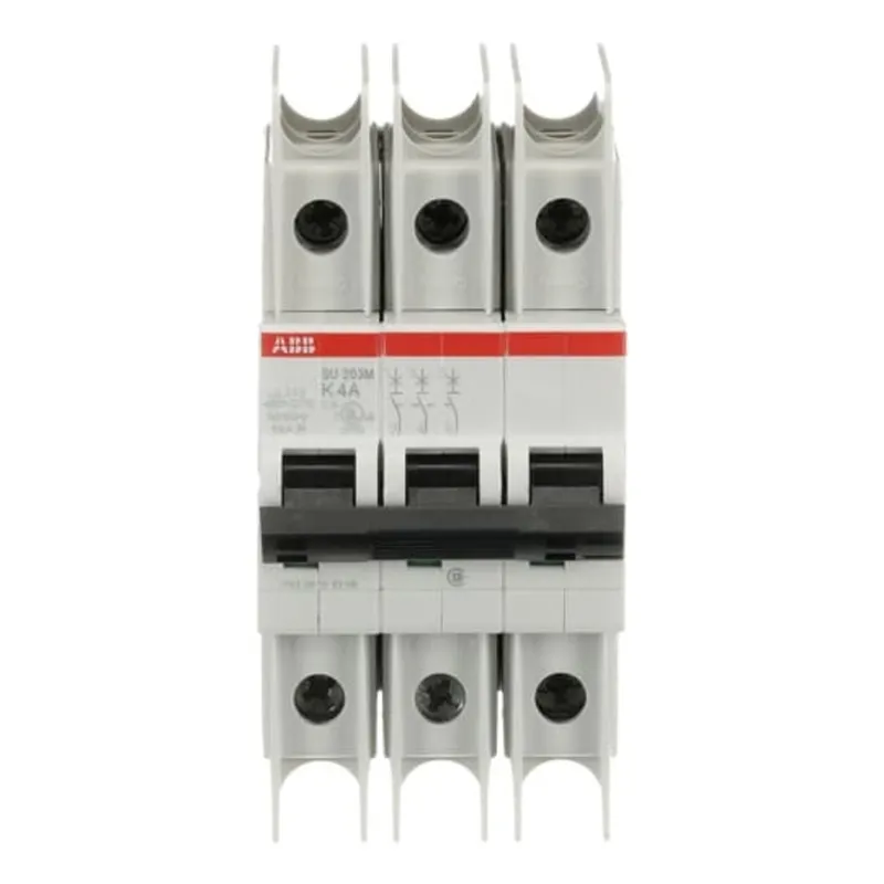 Miniature Circuit Breaker, DIN Rail Mount, 3 Pole