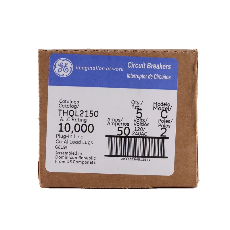Breaker, 50A, 2P, 120/240V, 10 kAIC, Q-Line Series