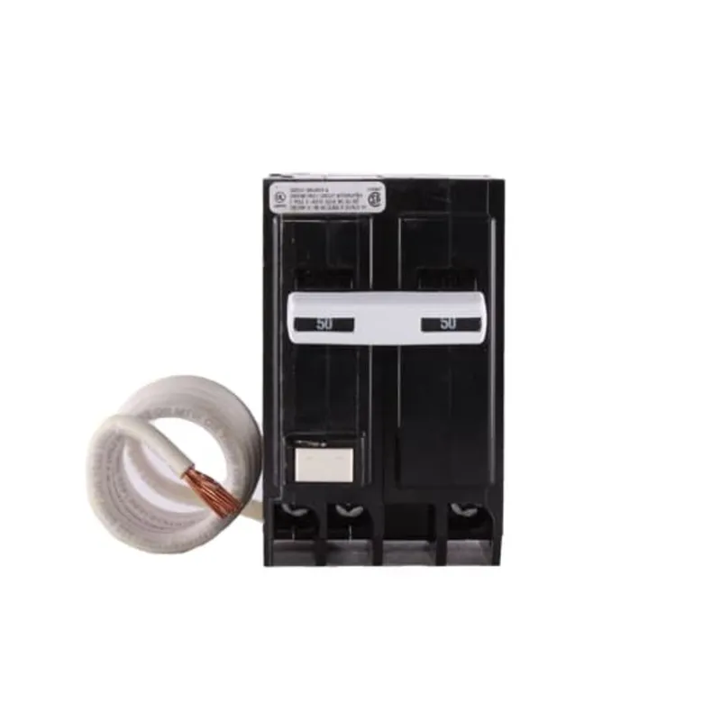 Breaker, 50A, 2P, 120/240V, 10 kAIC, Q-Line Ground Fault