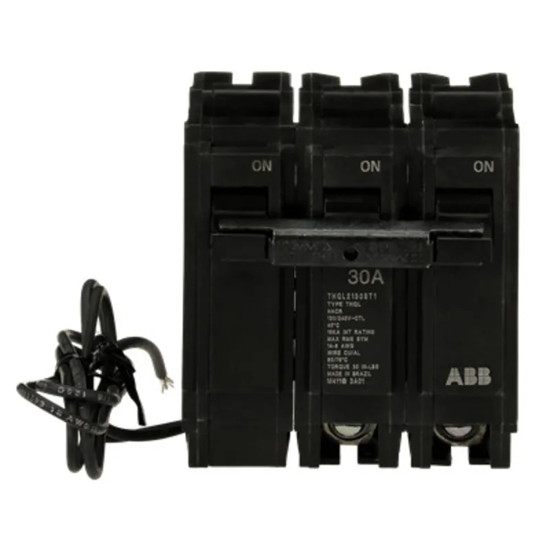 Breaker, 30A, 2P, 120/240V, 10 kAIC, Shunt Trip 120VAC
