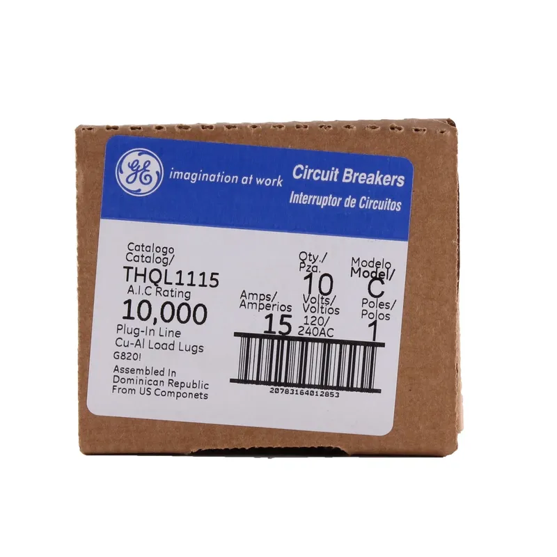 Breaker, 15A, 1P, 120/240V, 10 kAIC, Q-Line Series