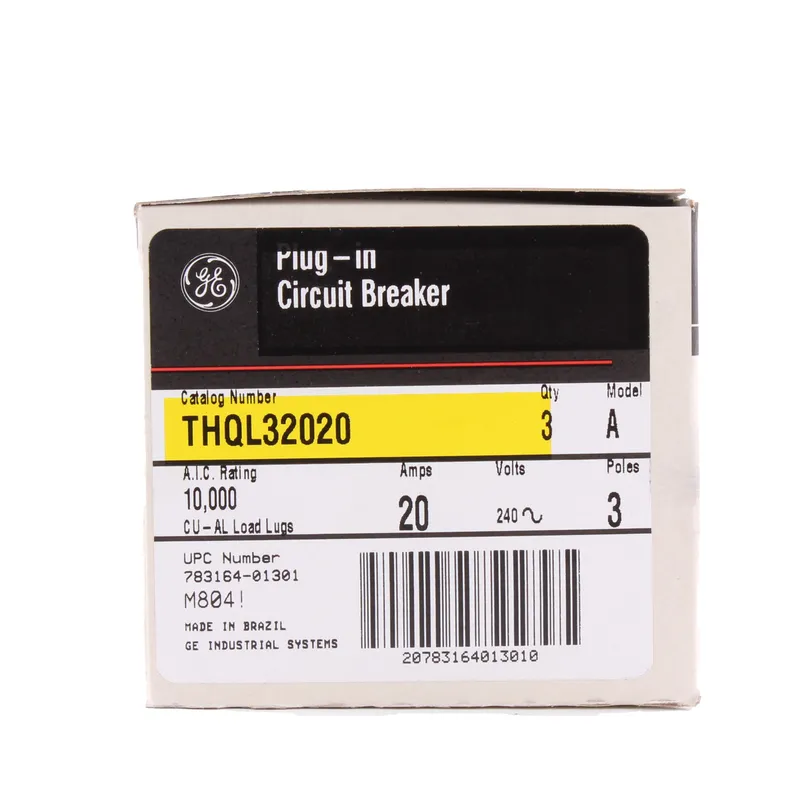 Breaker, 20A, 3P, 120/240V, 10 kAIC, Q-Line Series