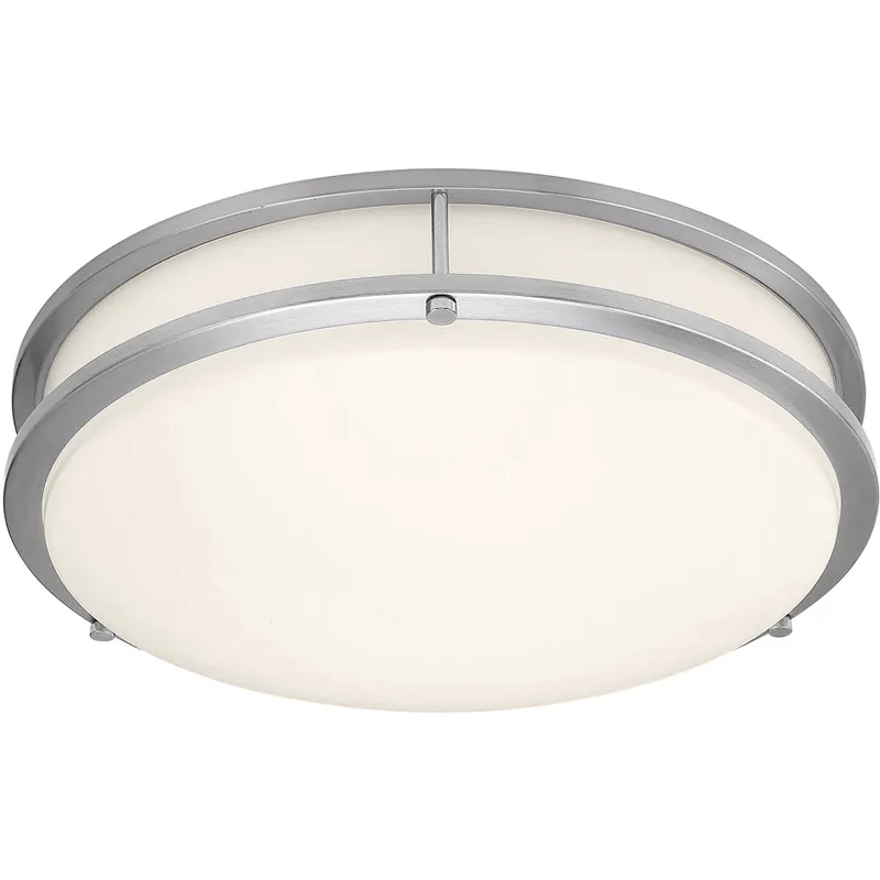 Solero II LED 16.5 inch Brushed Steel Flush Mount Ceiling Light