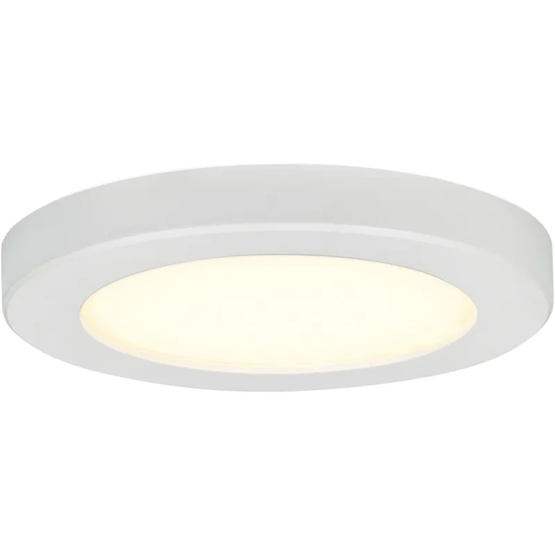 Slim LED 9 inch White Flush Mount Ceiling Light