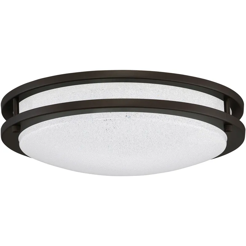Sparc LED 14 inch Chrome Flush Mount Ceiling Light