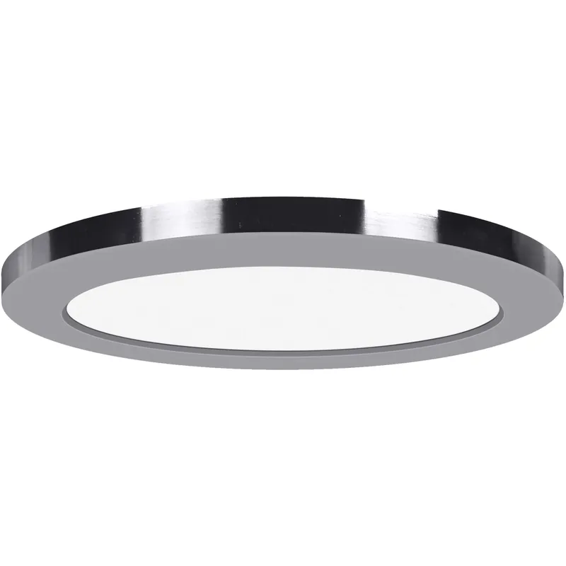 ModPLUS LED 9 inch Chrome Flush Mount Ceiling Light