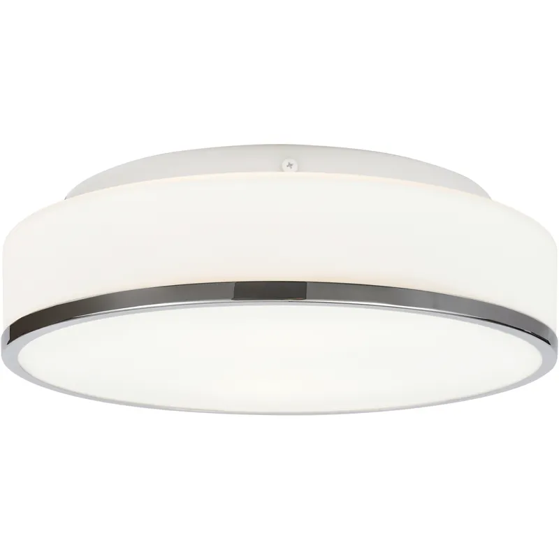 Aero LED 13 inch Chrome Flush Mount Ceiling Light