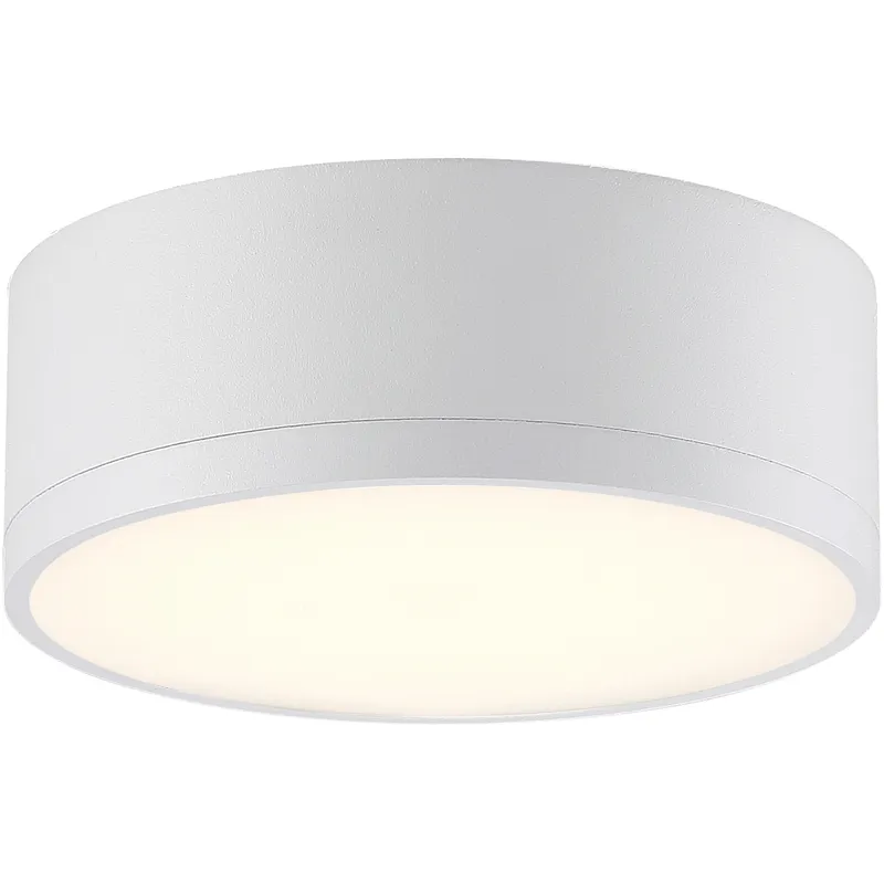 Beat LED 6.75 inch White Flush Mount Ceiling Light