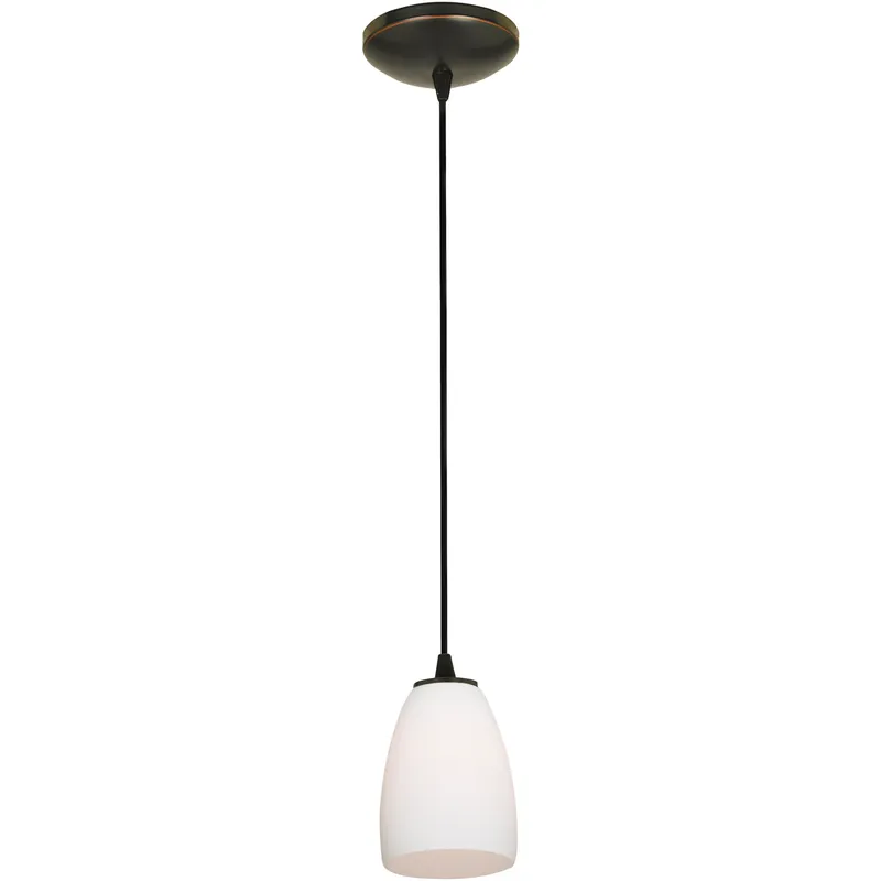 Sherry 1 Light 4.5 inch Oil Rubbed Bronze Pendant Ceiling Light in Amber