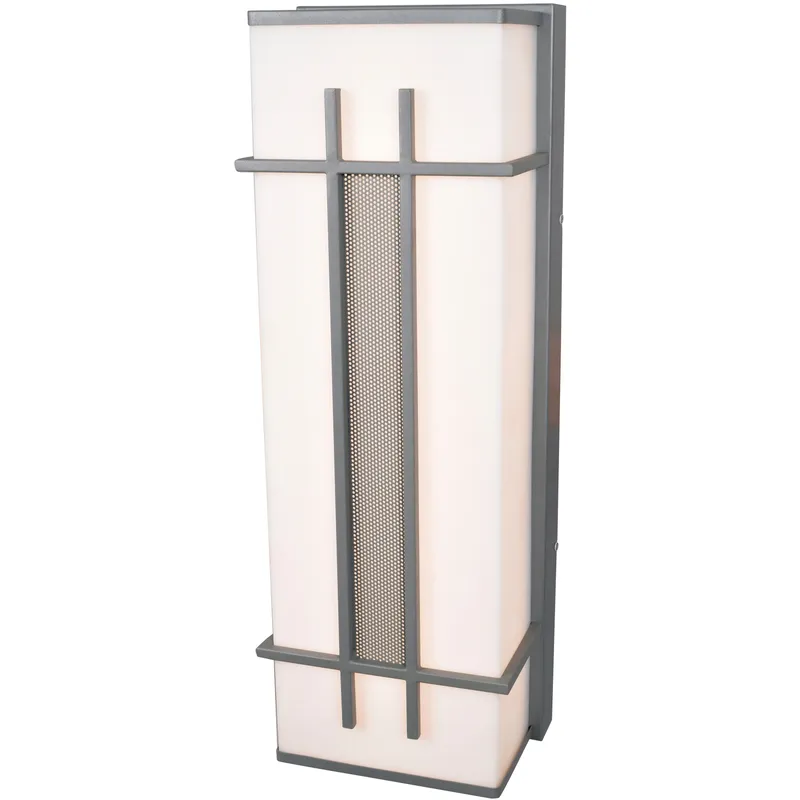 Tuxedo LED 9 inch Satin Wall Sconce Wall Light