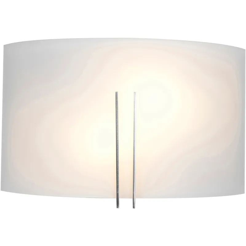 Prong LED 12 inch Brushed Steel ADA Wall Sconce Wall Light