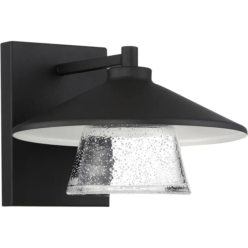 Silo LED 10.25 inch Black Wall Sconce Wall Light