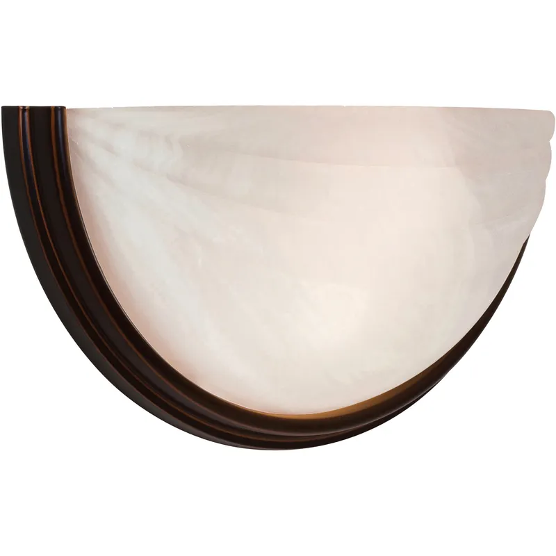 Crest Wall Sconce Wall Light in Oil Rubbed Bronze