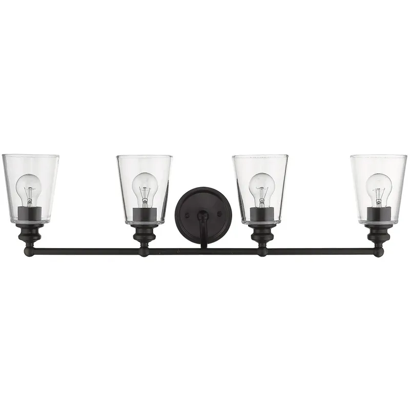 Ceil 4 Light 32 inch Oil-Rubbed Bronze Vanity Light Wall Light in Oil Rubbed Bronze