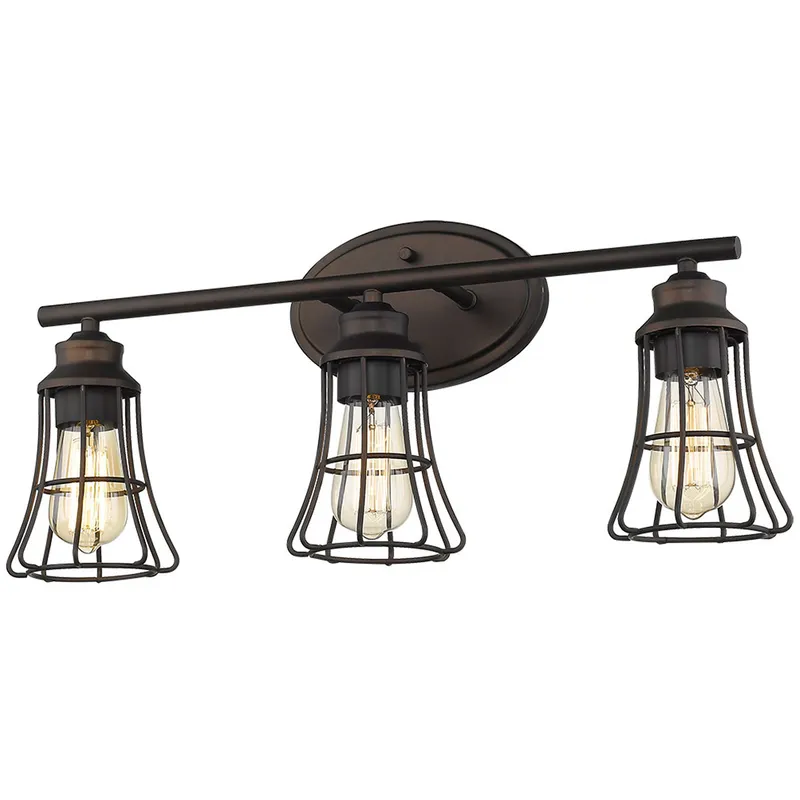 Piers 3 Light 23 inch Oil-Rubbed Bronze Vanity Light Wall Light