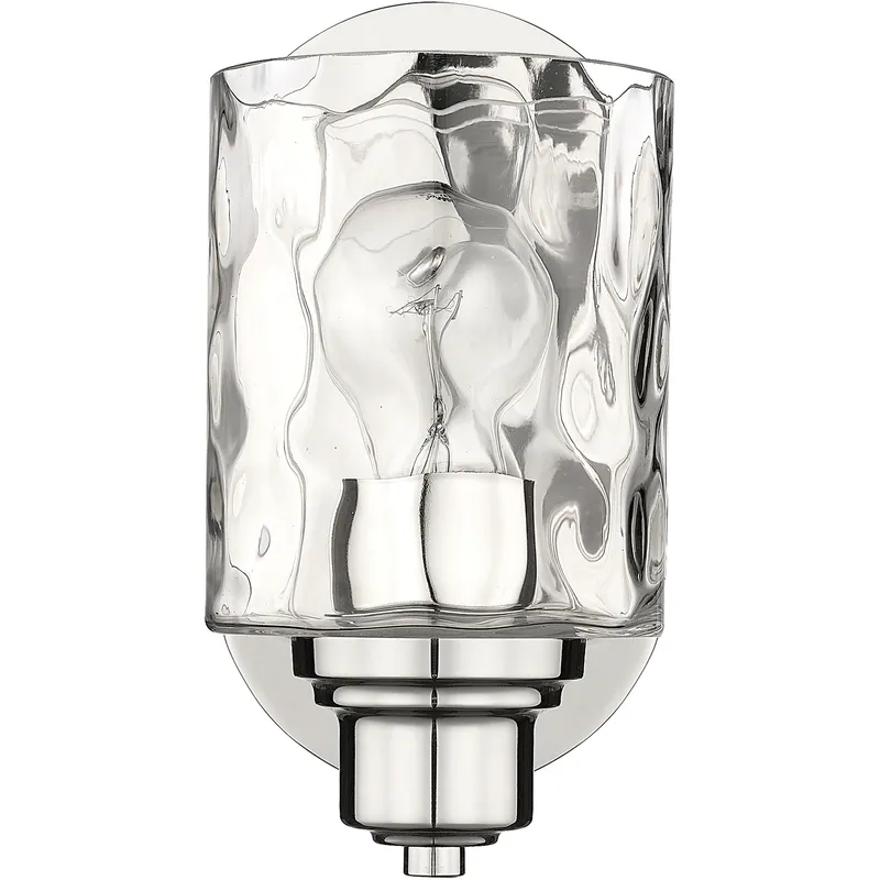 Lumley 1 Light 5 inch Polished Nickel Vanity Light Wall Light