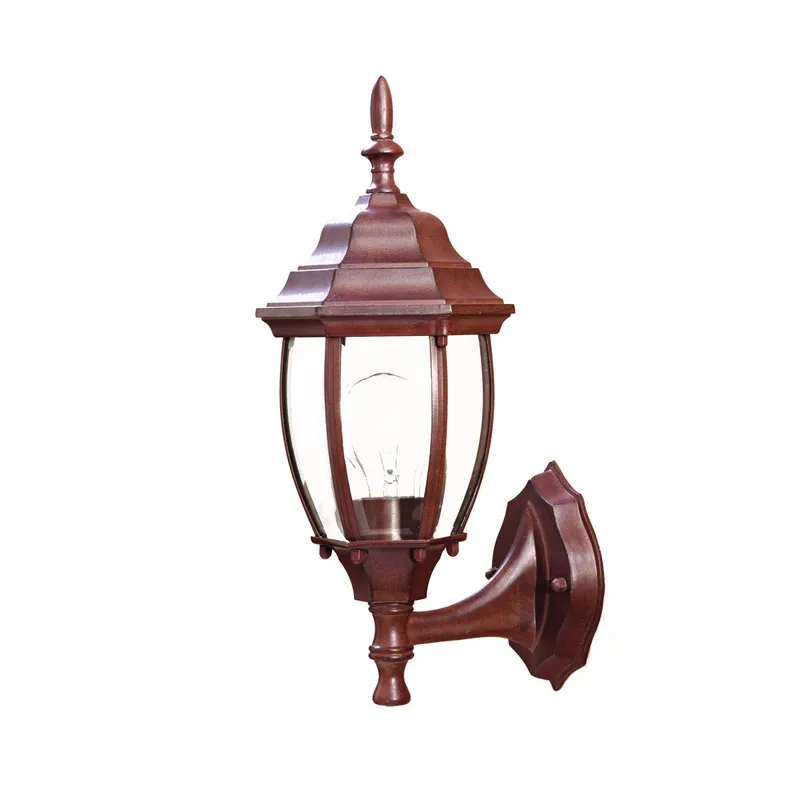 Wexford 1 Light 15.5 inch Burled Walnut Exterior Wall Mount
