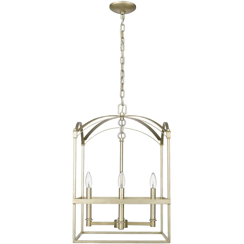 Cormac 4 Light 16 inch Washed Gold Pendant Ceiling Light