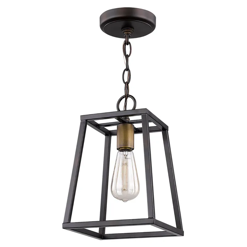 Tiberton 1 Light 8 inch Oil Rubbed Bronze Pendant Ceiling Light