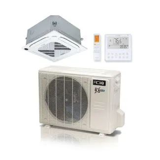 ACIQ ACIQ-09ZPL-HP230C 9,000 BTU ACiQ Extreme 22.6 SEER2 Single Zone Ceiling Cassette Mini Split Heat Pump System - R454B | 230V