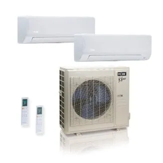 ACIQ ACIQ-36Z-HH-M5C 36,000 BTU ACIQ Extreme Mini Split Heat Pump System - R454B | 230V - 24 + 24
