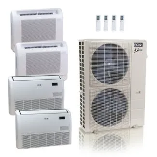 ACIQ ACIQ-48Z-HH-M6C 48,000 BTU ACiQ Extreme Multi-Zone Mini Split Heat Pump System - R454B | 230V
