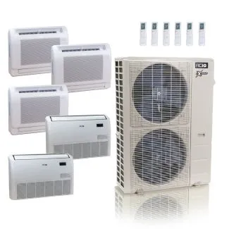 ACIQ ACIQ-55Z-HH-M6C 55,000 BTU ACiQ Extreme Multi-Zone Mini Split Heat Pump Condenser R454B