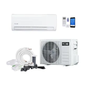 ACIQ ACIQ-KE36Z-HP230B 36,000 BTU ACIQ Essentials 17 SEER2 Single Zone Wall Mount Mini Split Heat Pump System - R32 | 230V