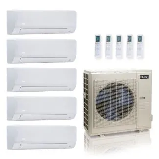 ACIQ ES-55Z-M6C Standard 55,000 BTU Mini Split Heat Pump System
