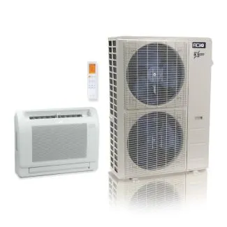 ACIQ ACIQ-60ZPL-HP230C 60,000 BTU ACiQ Extreme 18 SEER2 Single Zone Floor Mount Mini Split System - R454B | 230V