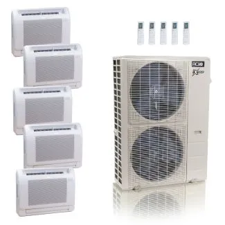 ACIQ ACIQ-55Z-HH-M6C Multi-Zone Mini Split Heat Pump 55000 BTU