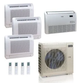 ACIQ ES-55Z-M6C 55,000 BTU ACiQ Standard 22 SEER2 Mini Split Heat Pump System