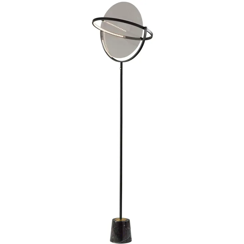 Orsa 78 inch 20.00 watt Black Floor Lamp Portable Light, ADS360