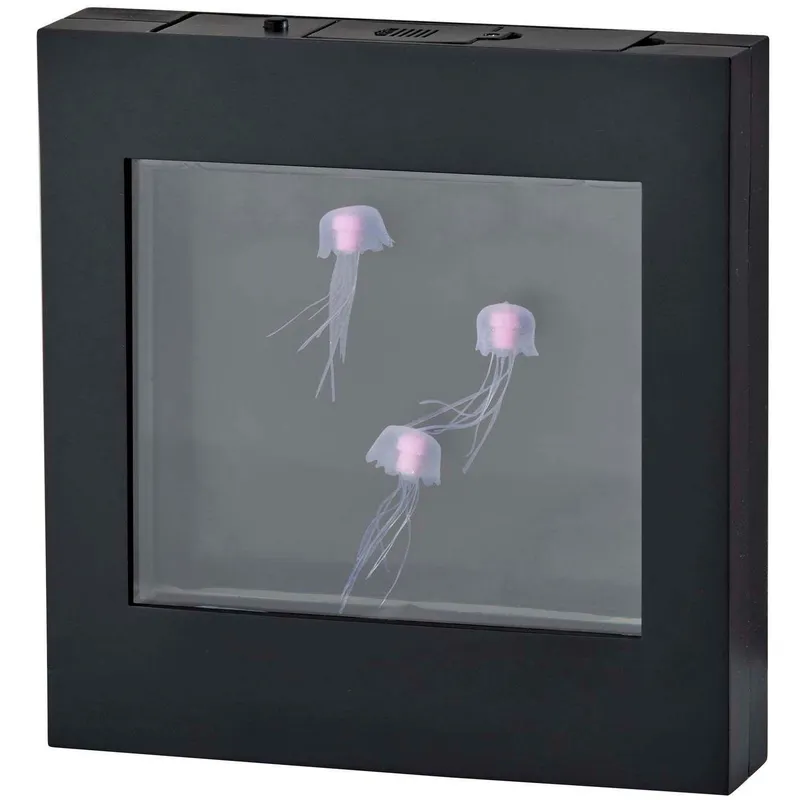 Jellyfish Motion 8.75 inch 0.5 watt Black Light Box Portable Light, Simplee Adesso