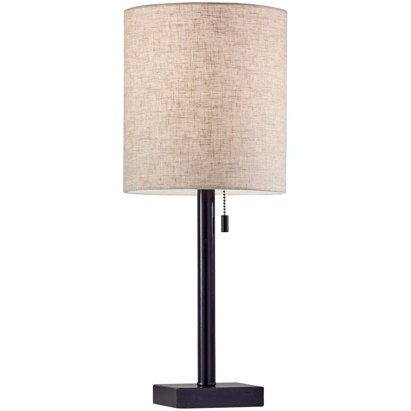 Liam 22 inch 60.00 watt Dark Bronze Table Lamp Portable Light in Antique Bronze