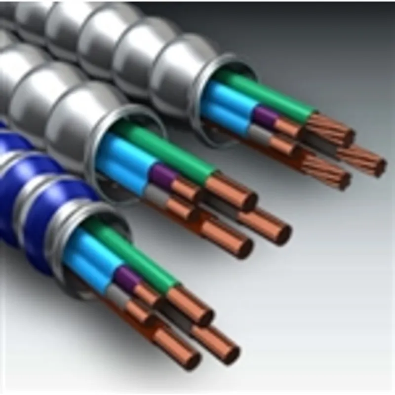 MC Luminary Cable, Alum, 16/2 (Pur/Gry), 12/2 Solid (Blu/Wht), 250'