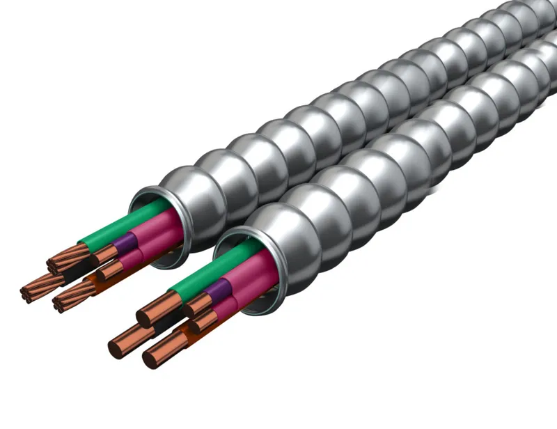 MC LITE LUMINARY CABLE, 16-2 (Solid) PK JKT (1TPJ) PE PK 12-3 BN OE GY GN LITE, 1000'