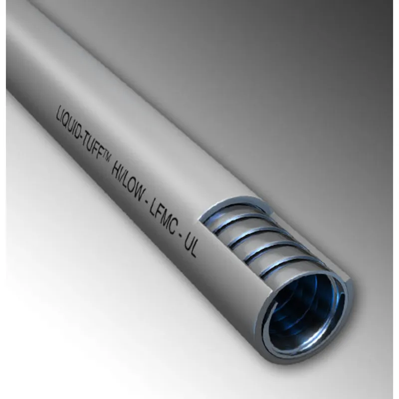 1/2" Liquidtight Steel Flex, High-Low Temp, Gray, 100' Coil