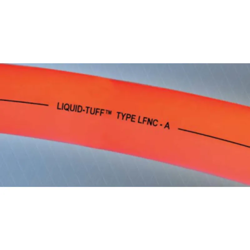 Liquidtight Flexible Non-Metallic Conduit, 3/4", Type A, Orange, 100'