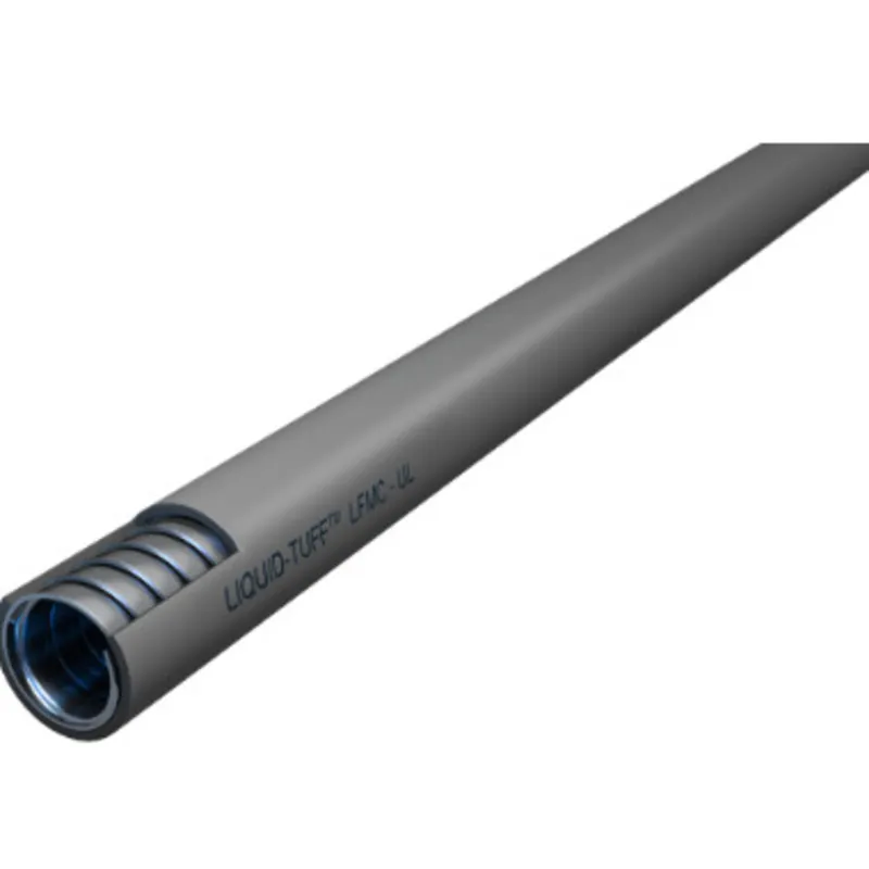 3/4" Liquidtight Flexible Steel Conduit, Gray, 100'
