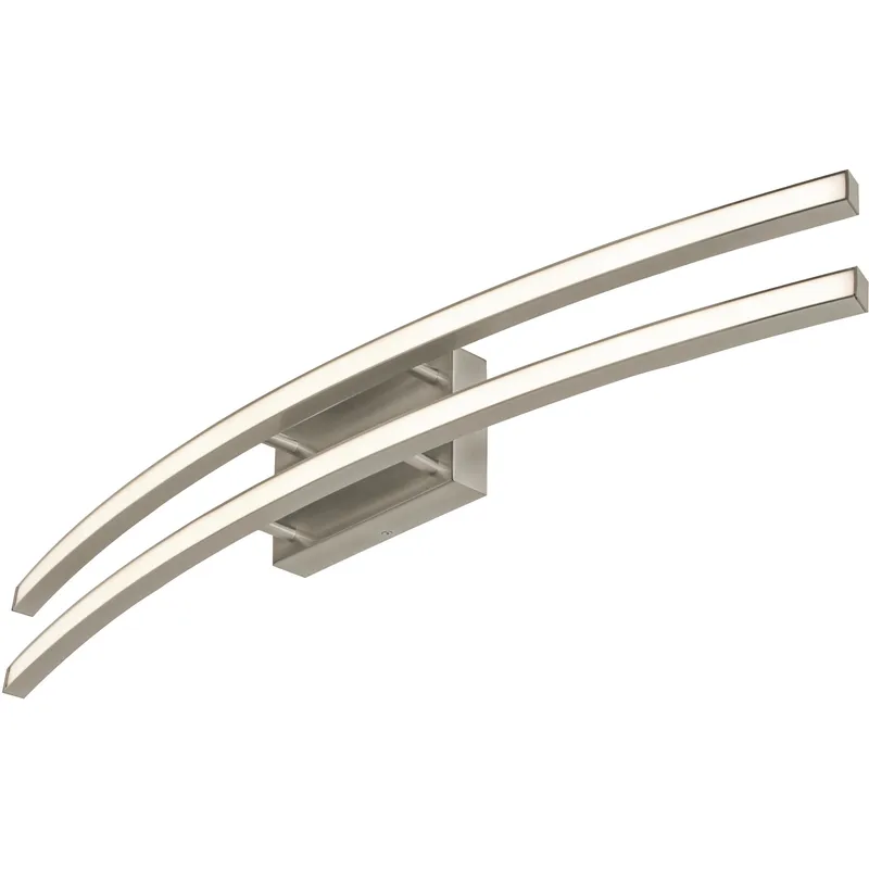 Harper 2 Light 36.38 inch Satin Nickel Vanity Light Wall Light